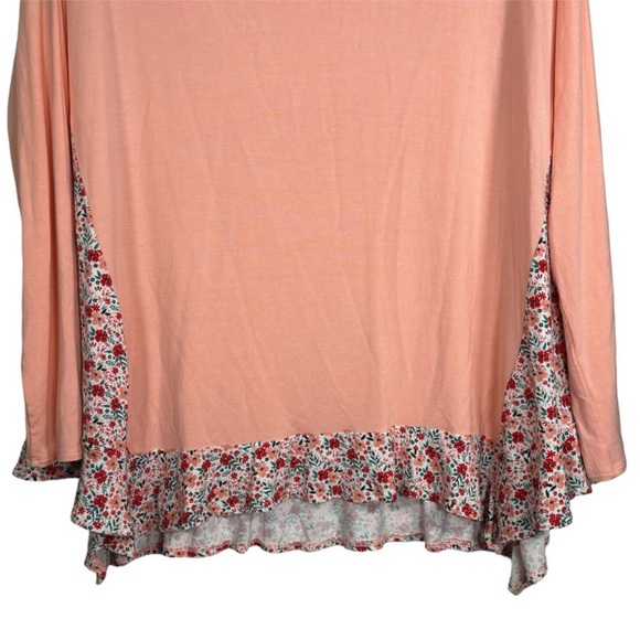 Matilda Jane Sing It Out Floral Top Size Large Boho Cottagecore Casual Flowy - Picture 5 of 13